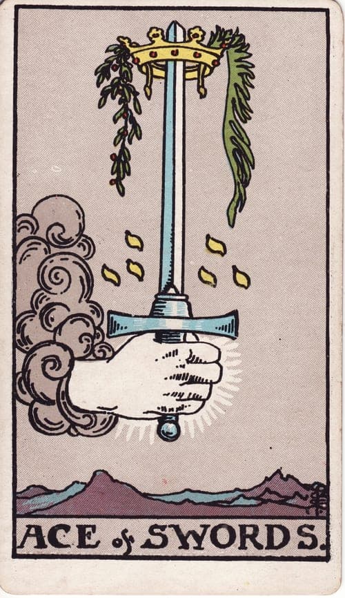 Ace of Swords tarot card